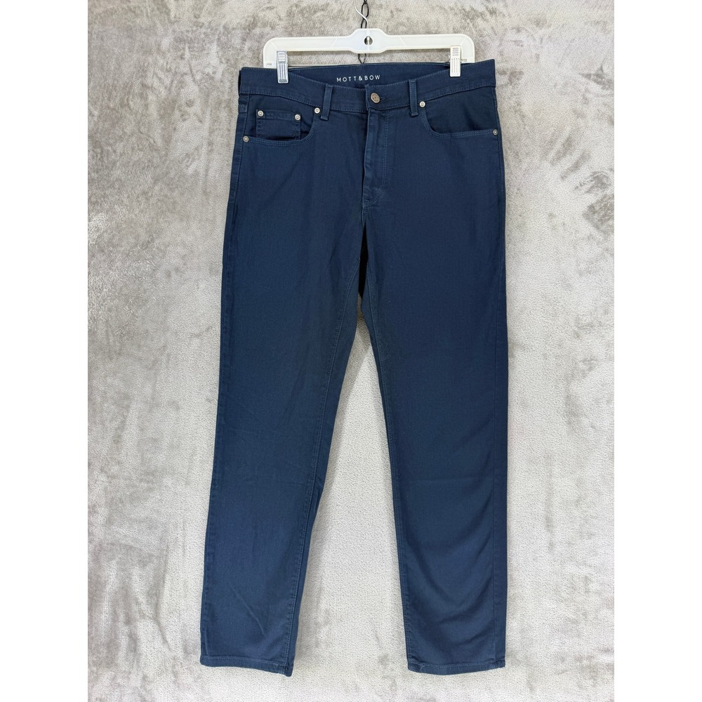 Mott & Bow Mercer Blue Jeans Mens 31x30 Slim Fit Cotton Stretch Denim Pants